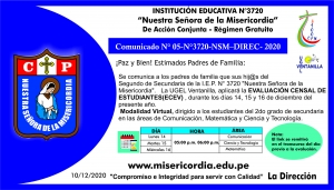 COMUNICADO 5