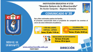 Eventos al cierre del II Bimestre acad&eacute;mico