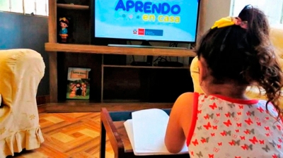 Aprendo en casa es el desaf&iacute;o educativo del Per&uacute;