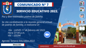 SERVICIO EDUCATIVO 2022