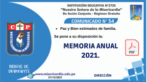 MEMORIA ANUAL 2021