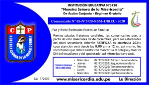 COMUNICADO 3