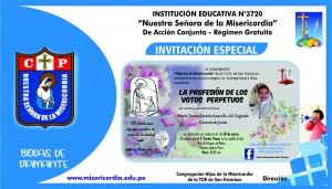 VOTOS PERPETUOS de Hna. Teresa Zaravia