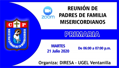 REUNI&Oacute;N DE PADRES DE FAMILIA